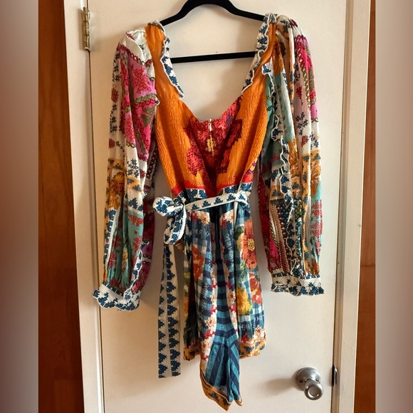 Farm Rio Summer Stitches Romper - Picture 3 of 15